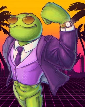 Dapper Frog